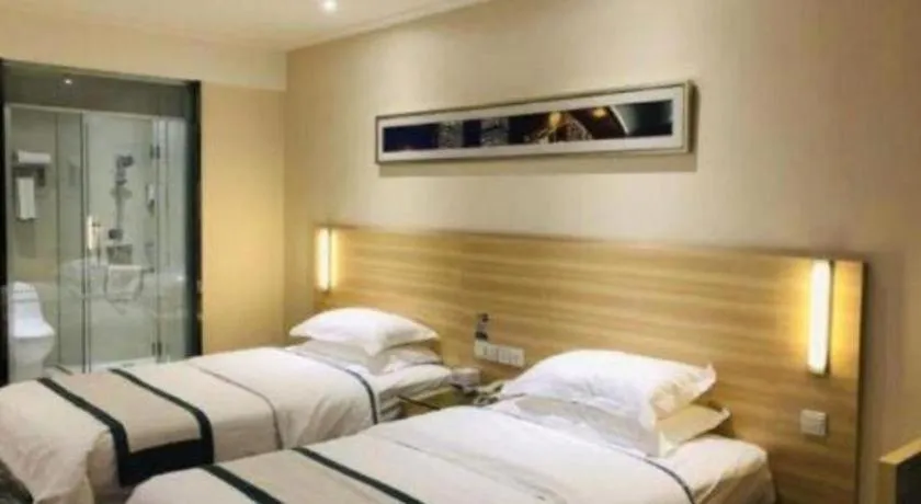 Bed in City Comfort Inn Suizhou Lieshan Avenue