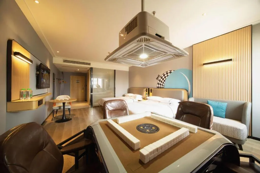 Bed in City Comfort Inn Huangshi Yangxin Mingyuewan Park