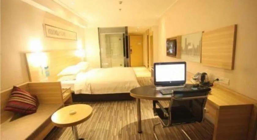 Bed in City Comfort Inn Hefei Binhu Wanda Plaza