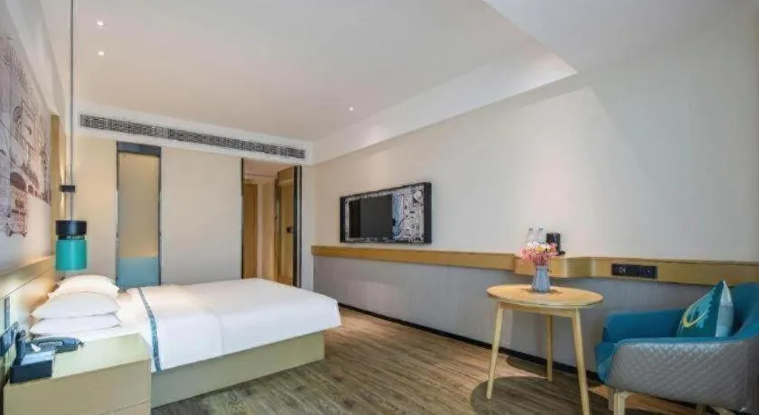 Bed in City Comfort Inn Zhaoqing Qixingyan Yihua Plaza Agile City