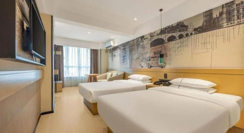 Bed in City Comfort Inn Nanning Xiangsi Lake Gaoxin Avenue