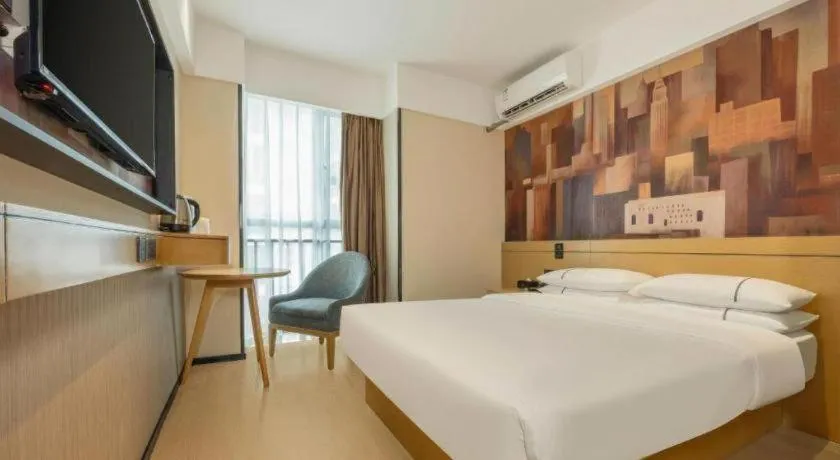 Bed in City Comfort Inn Nanning Xiangsi Lake Gaoxin Avenue