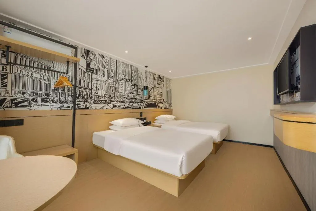 Bed in City Comfort Inn Nanning Xiangsi Lake Gaoxin Avenue