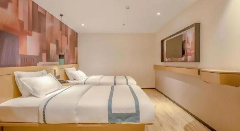 Bed in City Comfort Inn Nanning Xiangsi Lake Gaoxin Avenue