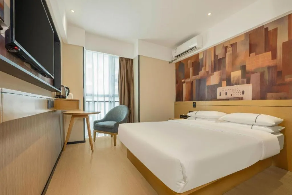 Bed in City Comfort Inn Nanning Xiangsi Lake Gaoxin Avenue