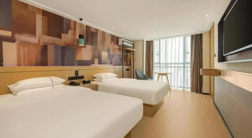 Bed in City Comfort Inn Nanning Xiangsi Lake Gaoxin Avenue