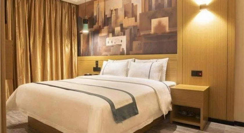 Bed in City Comfort Inn Maoming Xinyi Donghuicheng