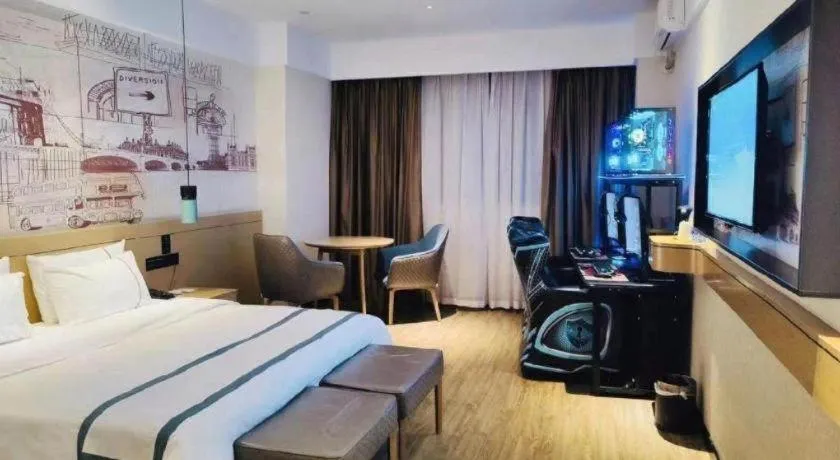 Bed in City Comfort Inn Nanning Jianzheng Road Food Street