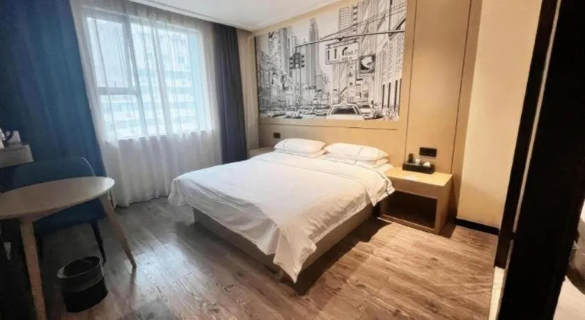 Bed in City Comfort Inn Nanning Jianzheng Road Food Street