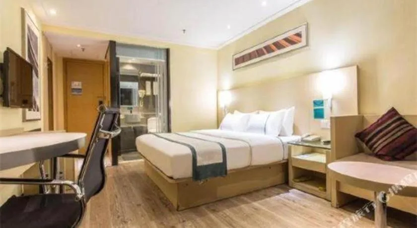 Bed in City Comfort Inn Nanning Jianzheng Road Food Street