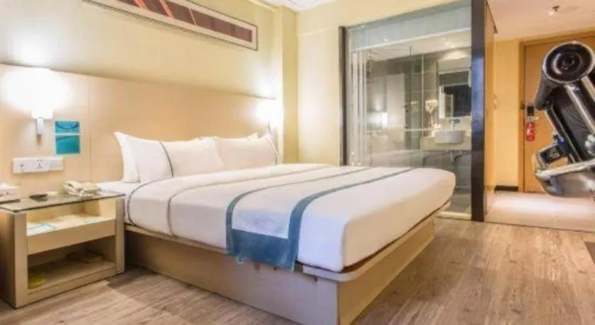 Bed in City Comfort Inn Nanning Jianzheng Road Food Street