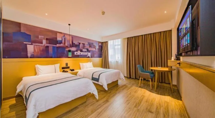 Bed in City Comfort Inn Changsha Railway Station Amiling Metro Station