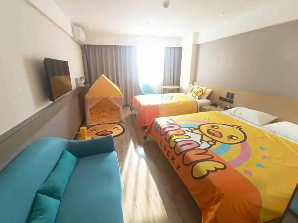 Bed in City Comfort Inn Wuzhou Teng County Bus Station