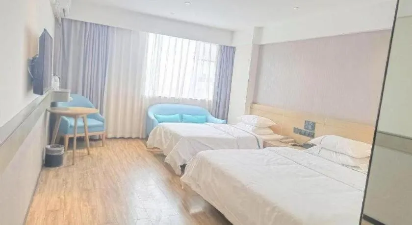 Bed in City Comfort Inn Wuzhou Teng County Bus Station