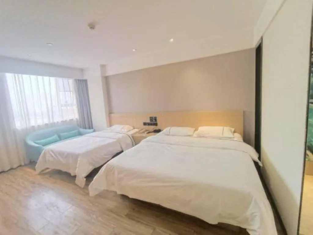 Bed in City Comfort Inn Wuzhou Teng County Bus Station