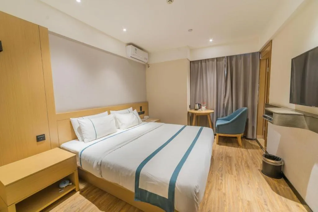 Bed in City Comfort Inn Wuzhou Teng County Bus Station