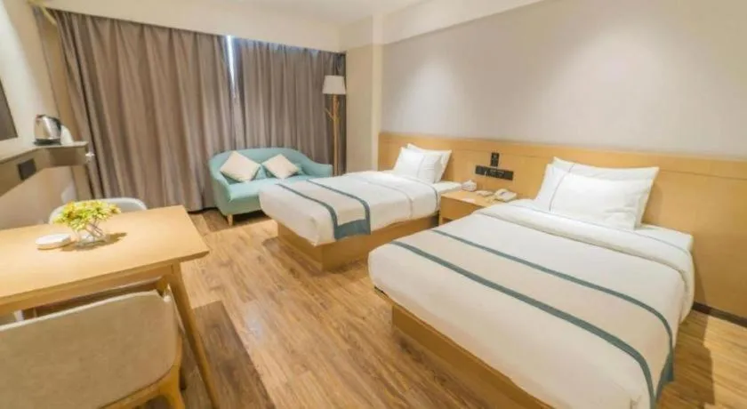 Bed in City Comfort Inn Wuzhou Teng County Bus Station