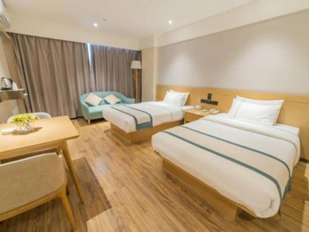 Bed in City Comfort Inn Wuzhou Teng County Bus Station