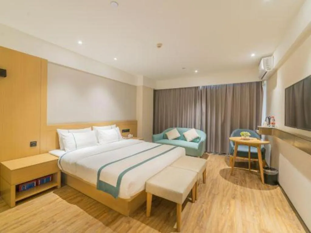 Bed in City Comfort Inn Wuzhou Teng County Bus Station