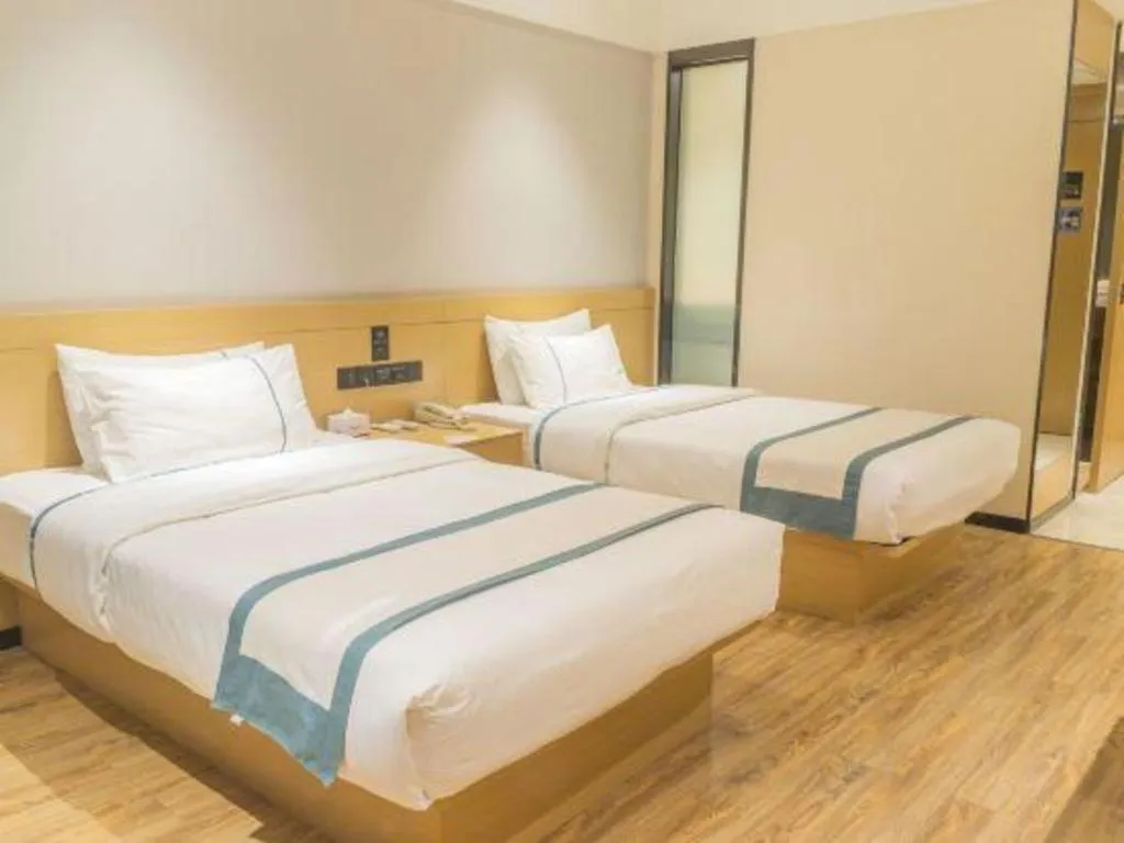 Bed in City Comfort Inn Wuzhou Teng County Bus Station