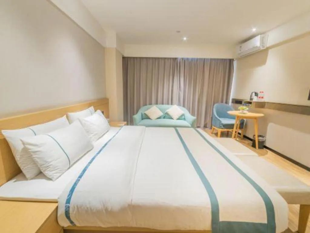 Bed in City Comfort Inn Wuzhou Teng County Bus Station