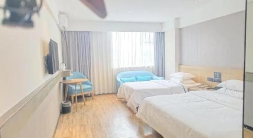 Bed in City Comfort Inn Wuzhou Teng County Bus Station