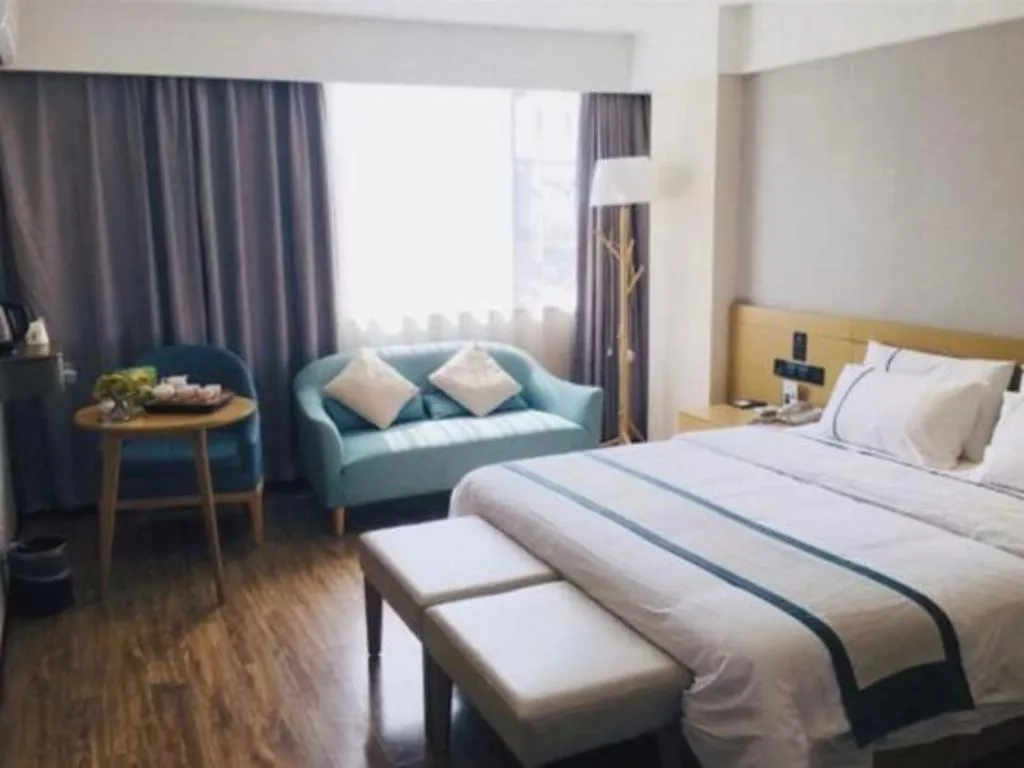 Bed in City Comfort Inn Wuzhou Teng County Bus Station