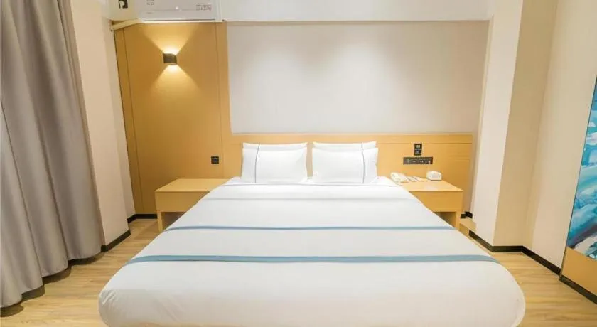 Bed in City Comfort Inn Wuzhou Teng County Bus Station