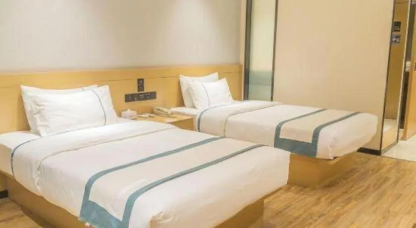 Bed in City Comfort Inn Wuzhou Teng County Bus Station