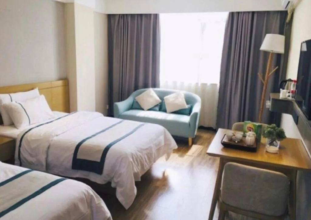 Bed in City Comfort Inn Wuzhou Teng County Bus Station