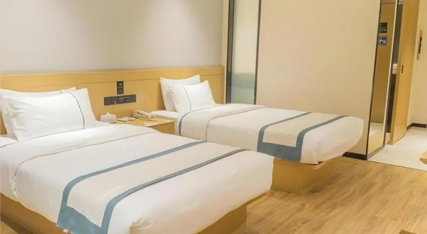 Bed in City Comfort Inn Wuzhou Teng County Bus Station