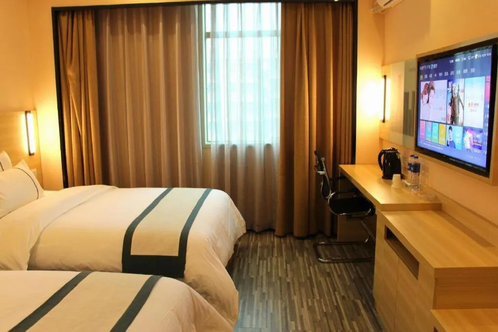 Bed in City Comfort Inn Heyuan Longchuan Bus Station