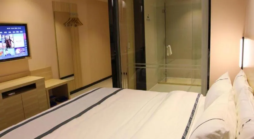 Bed in City Comfort Inn Heyuan Longchuan Bus Station