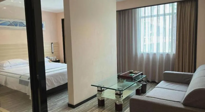 Bed in City Comfort Inn Heyuan Longchuan Bus Station