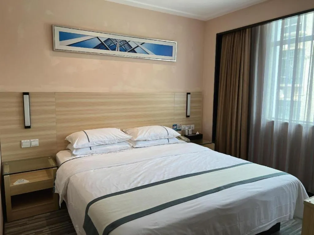 Bed in City Comfort Inn Heyuan Longchuan Bus Station