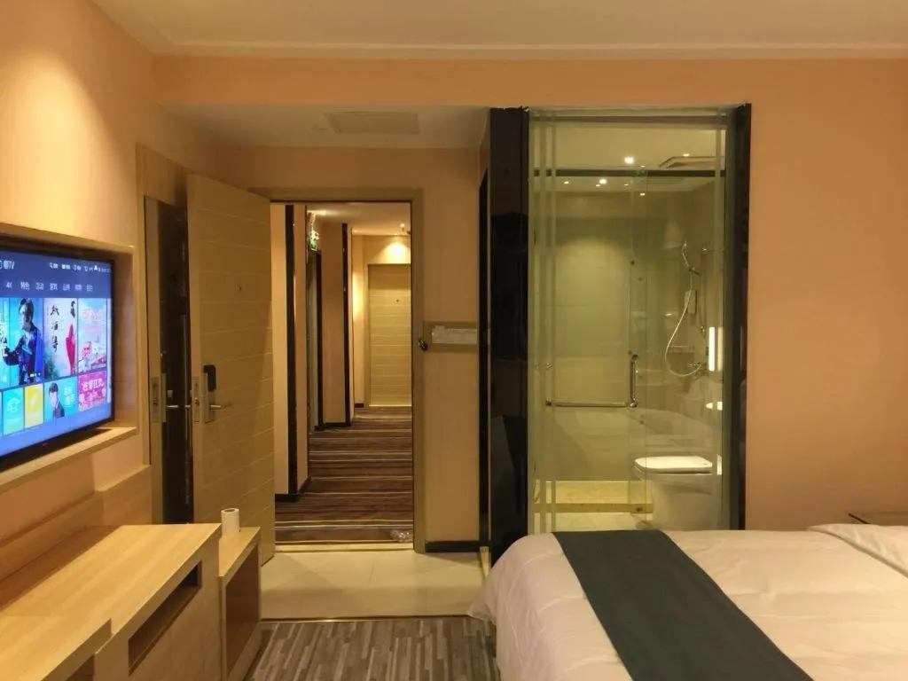 Bed in City Comfort Inn Heyuan Longchuan Bus Station