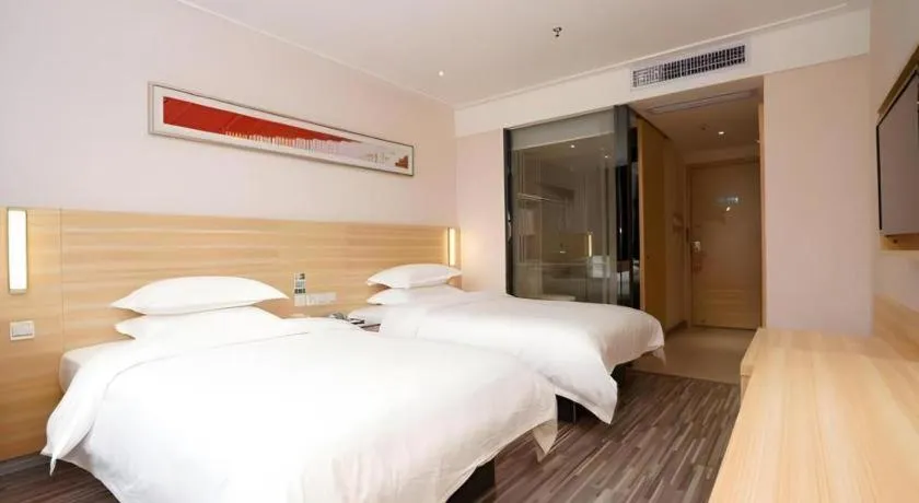 Bed in City Comfort Inn Heyuan Longchuan Bus Station