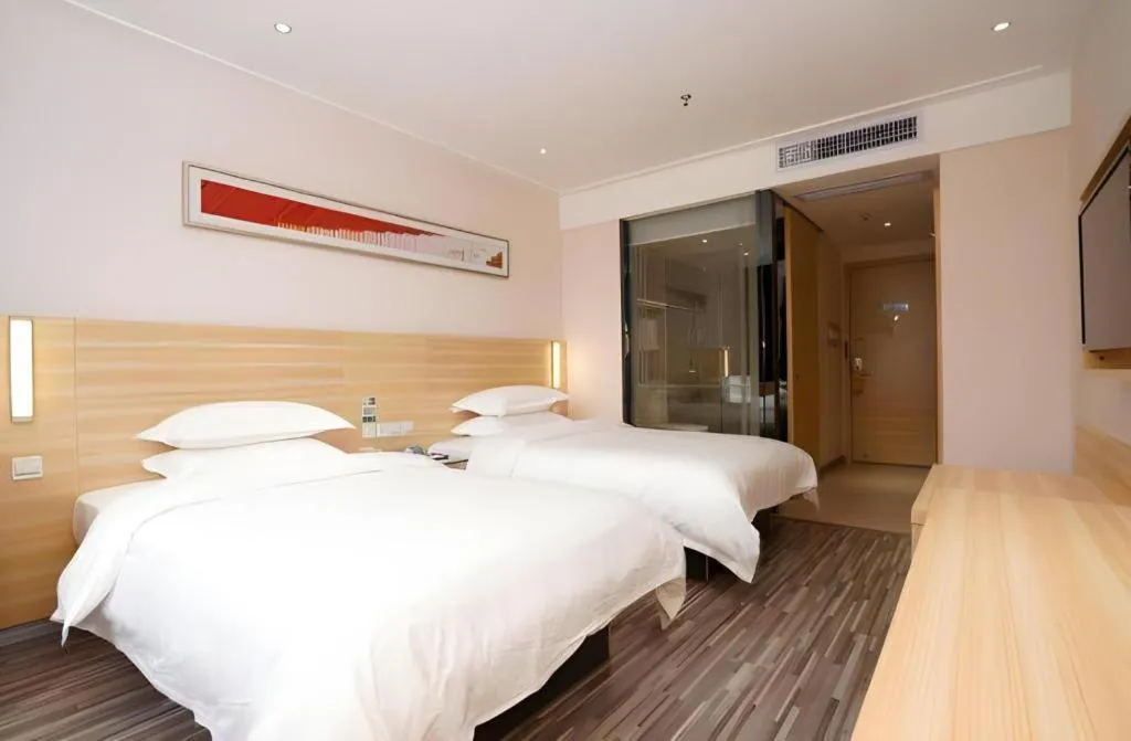 Bed in City Comfort Inn Heyuan Longchuan Bus Station