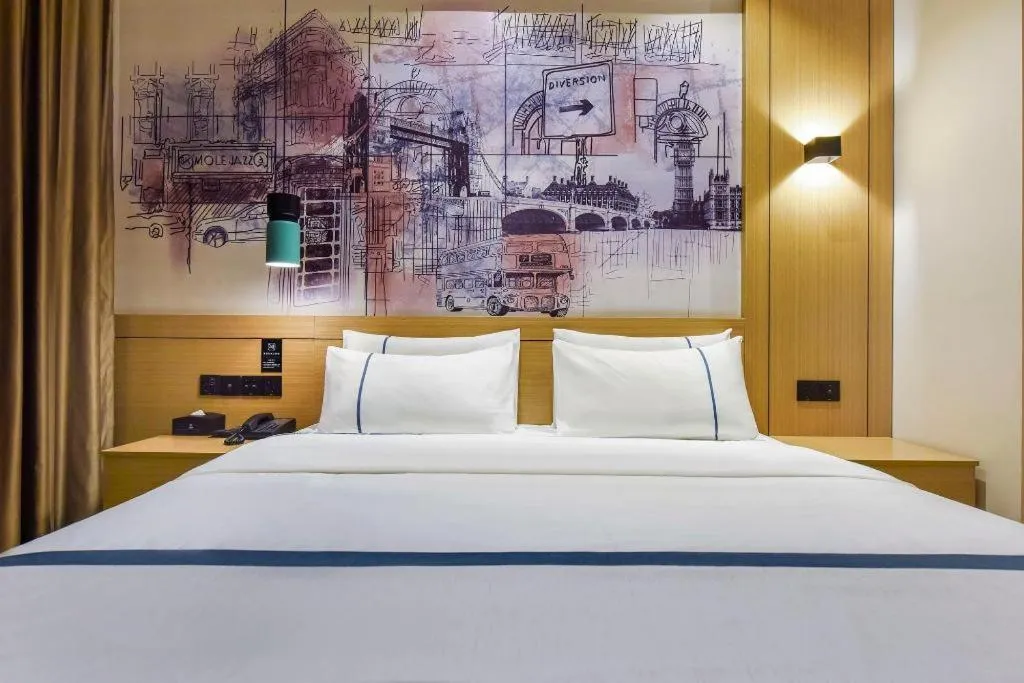 Bed in City Comfort Inn Dongguan Gaobu Avenue