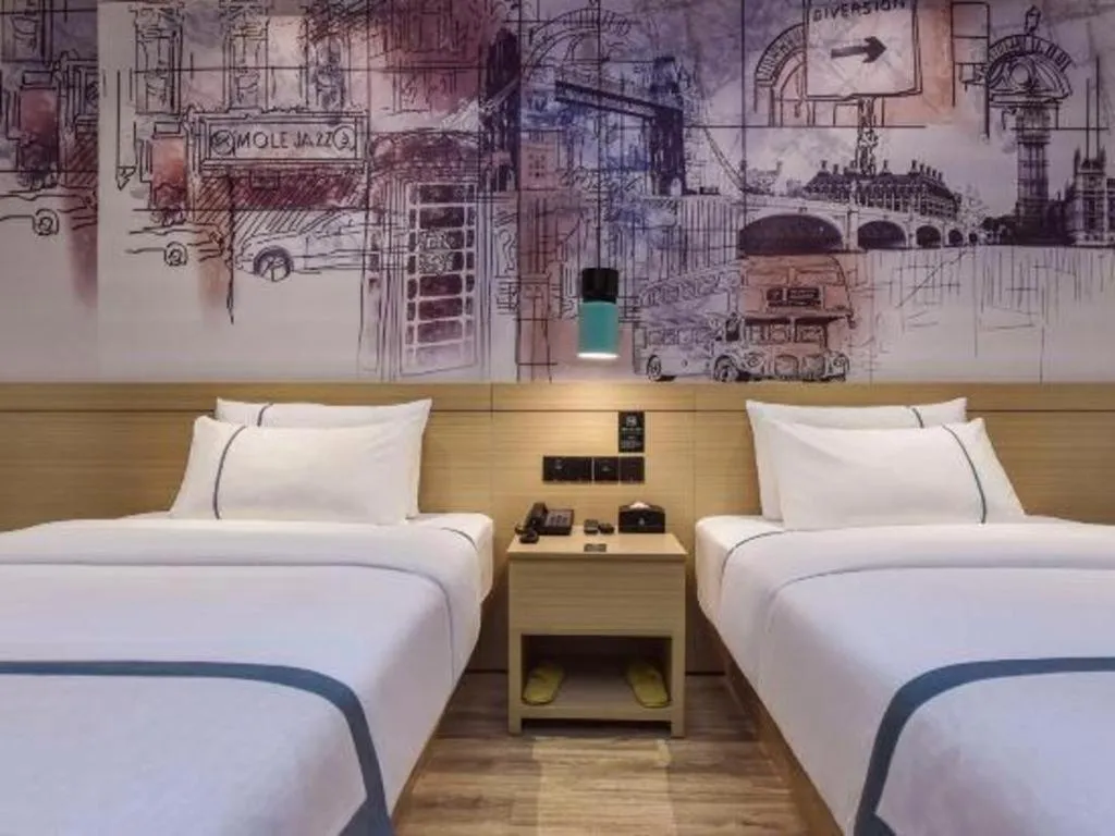 Bed in City Comfort Inn Dongguan Gaobu Avenue