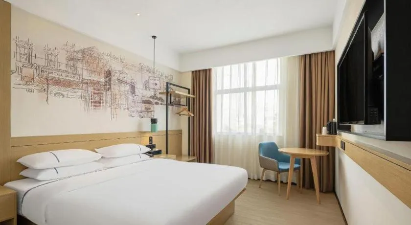 Bed in City Comfort Inn Dongguan Gaobu Avenue