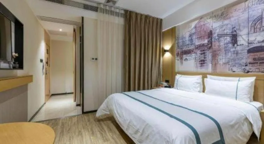 Bed in City Comfort Inn Dongguan Gaobu Avenue