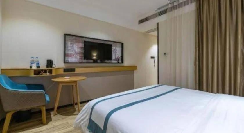 Bed in City Comfort Inn Dongguan Gaobu Avenue