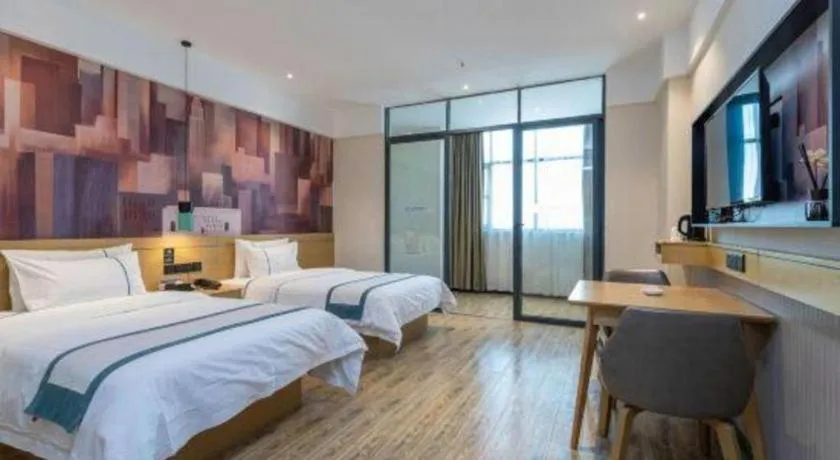 Bed in City Comfort Inn Dongguan Gaobu Avenue