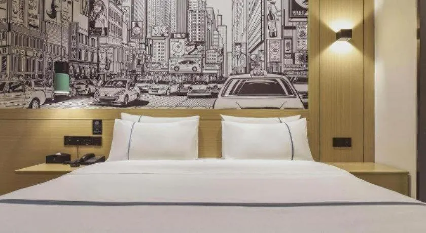 Bed in City Comfort Inn Dongguan Gaobu Avenue
