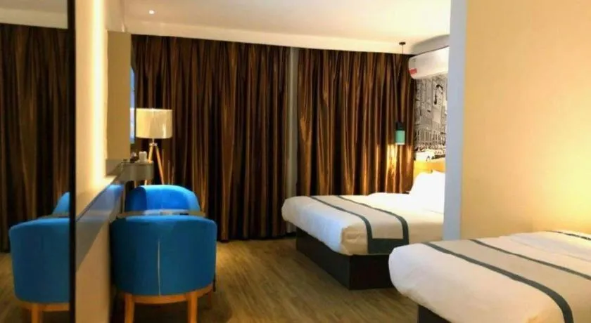 Bed in City Comfort Inn Ezhou Hengda