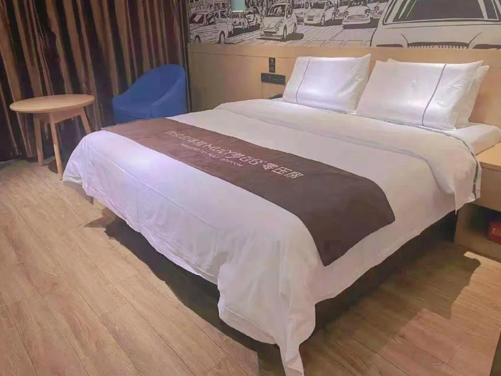 Bed in City Comfort Inn Ezhou Hengda