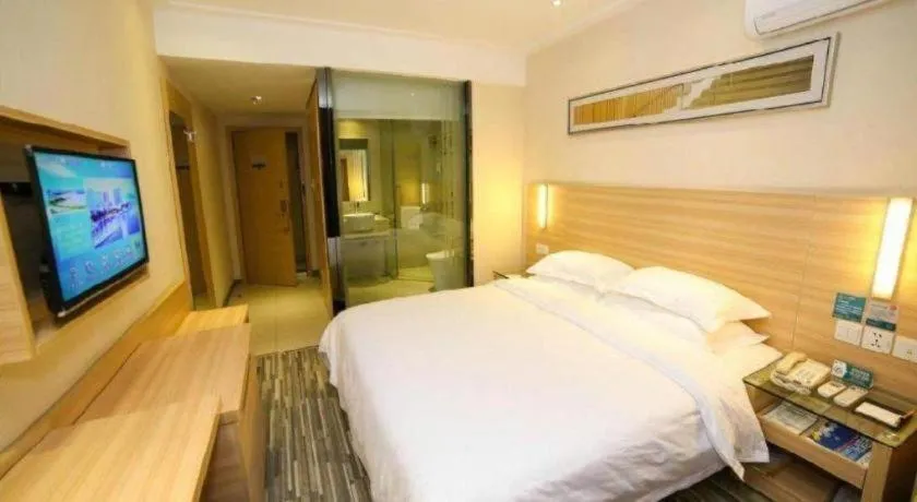 Bed in City Comfort Inn Yichang Dongshan Three Gorges University Shuiyuecheng