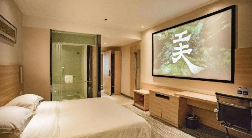 Bed in City Comfort Inn Yichang Dongshan Three Gorges University Shuiyuecheng