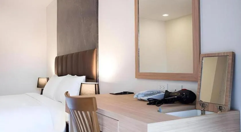 Bed in B2 Amata Nakorn Premier Hotel